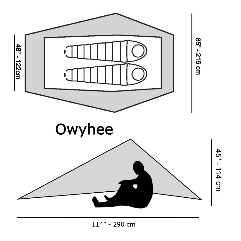owyhee tarp Layout specifications.