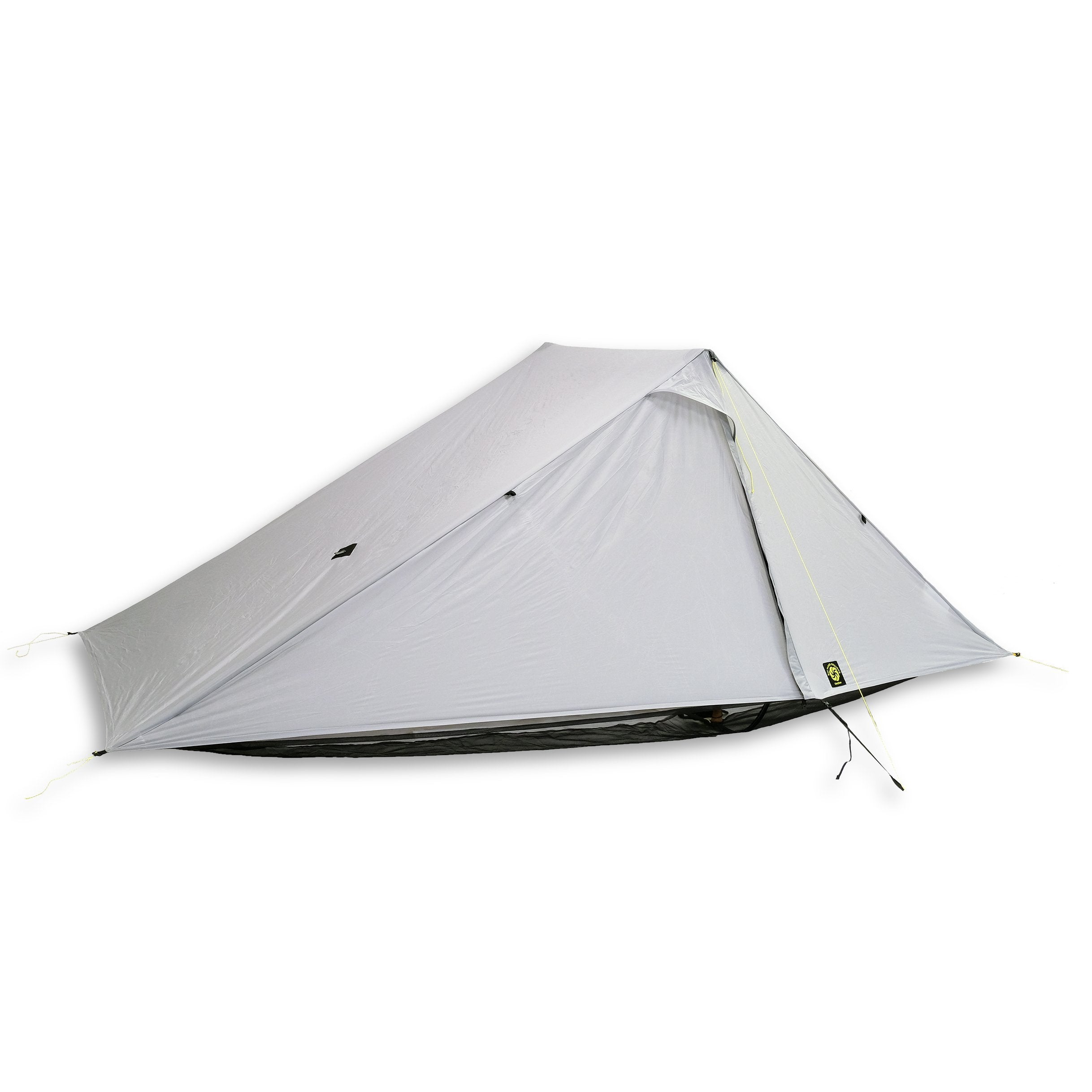 Gray Owyhee Tarp on a white background. Doors Closed