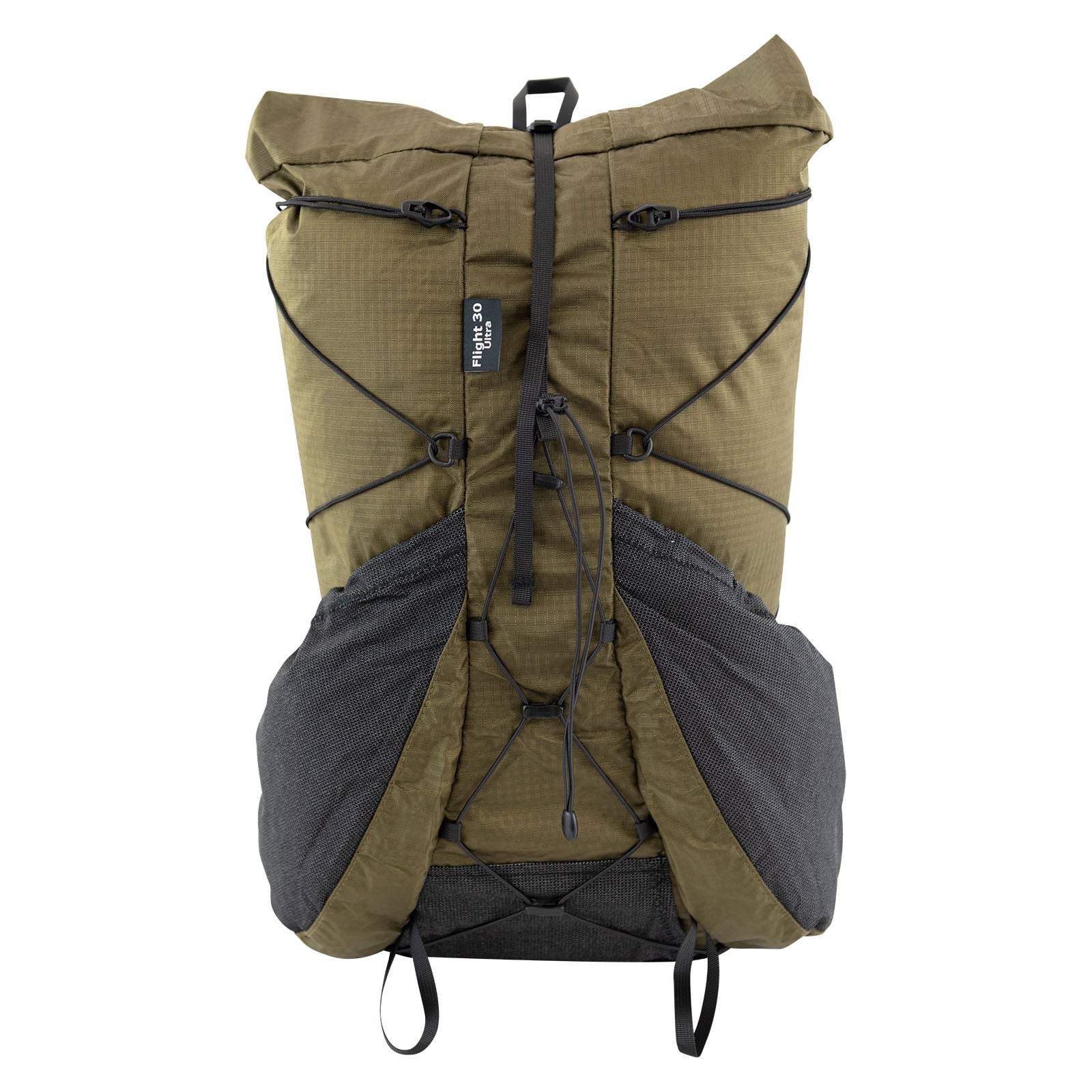 Flight 30 Ultra Running Backpack in Gray/Green