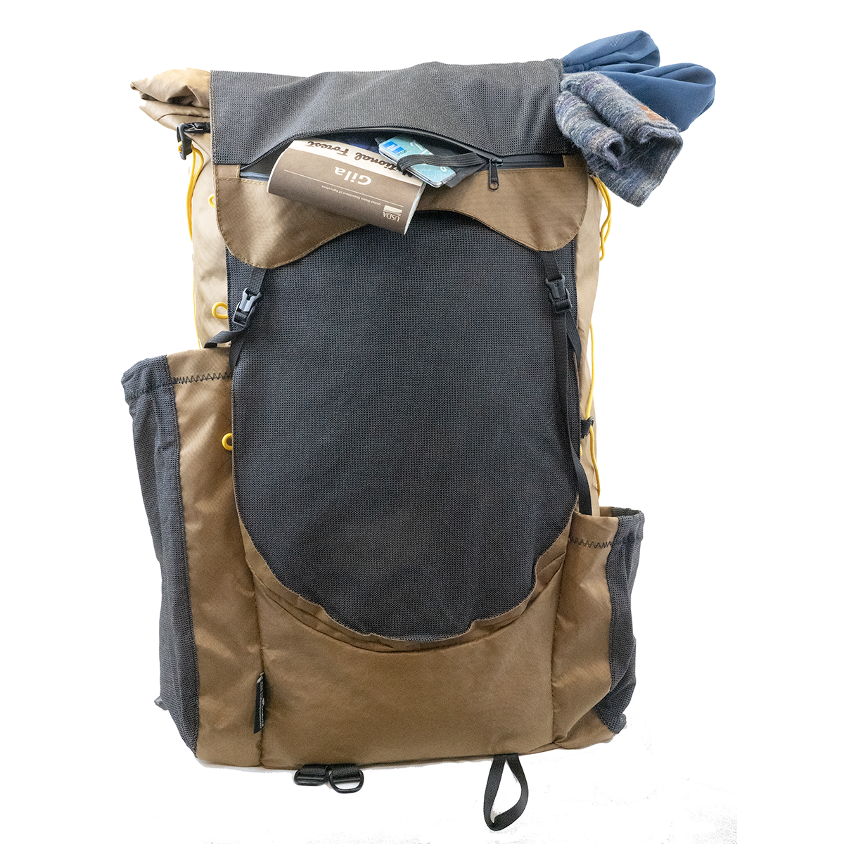 Minimalist V2 Ultralight Backpack lid pocket storage