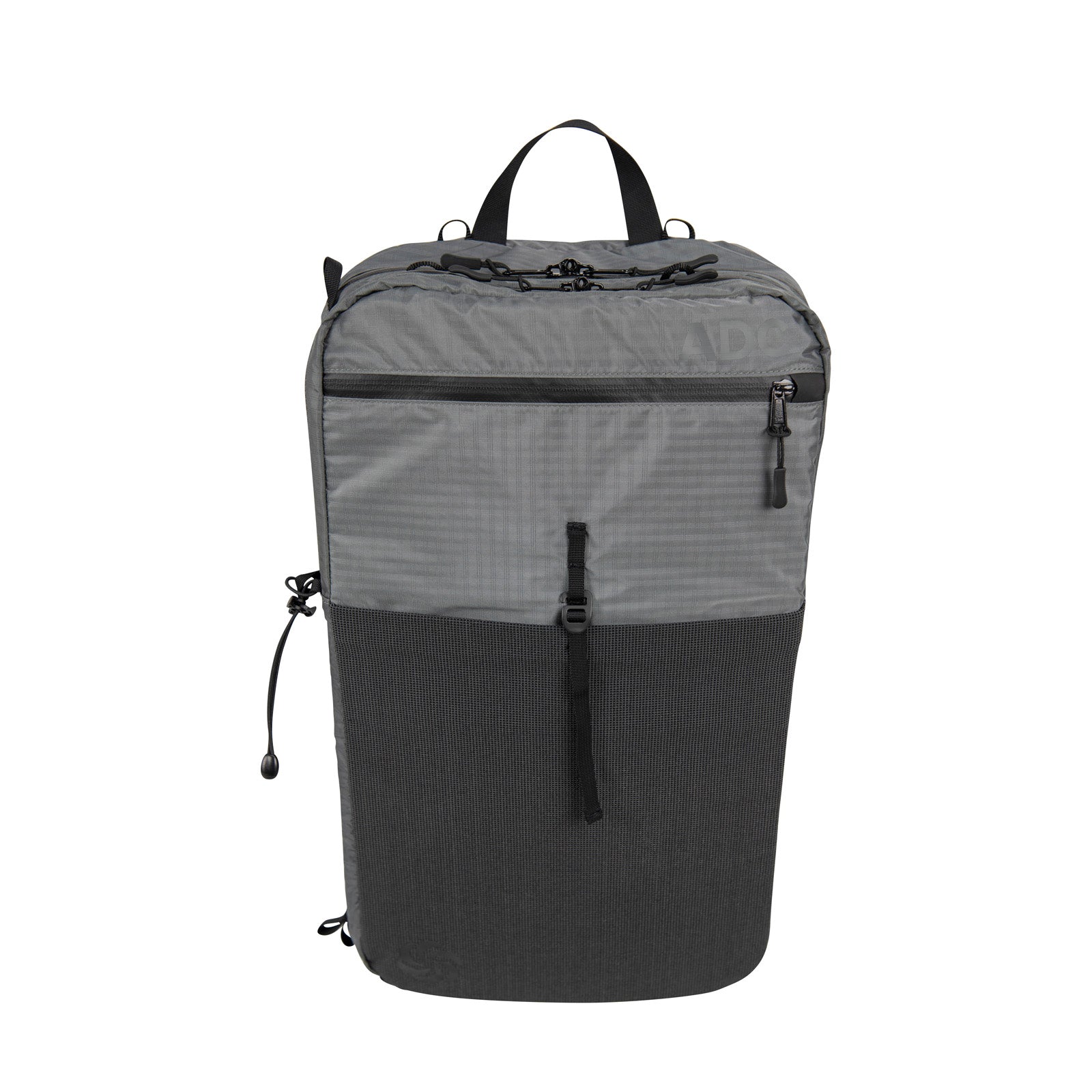 ADC Backpack in robic gray on a white background