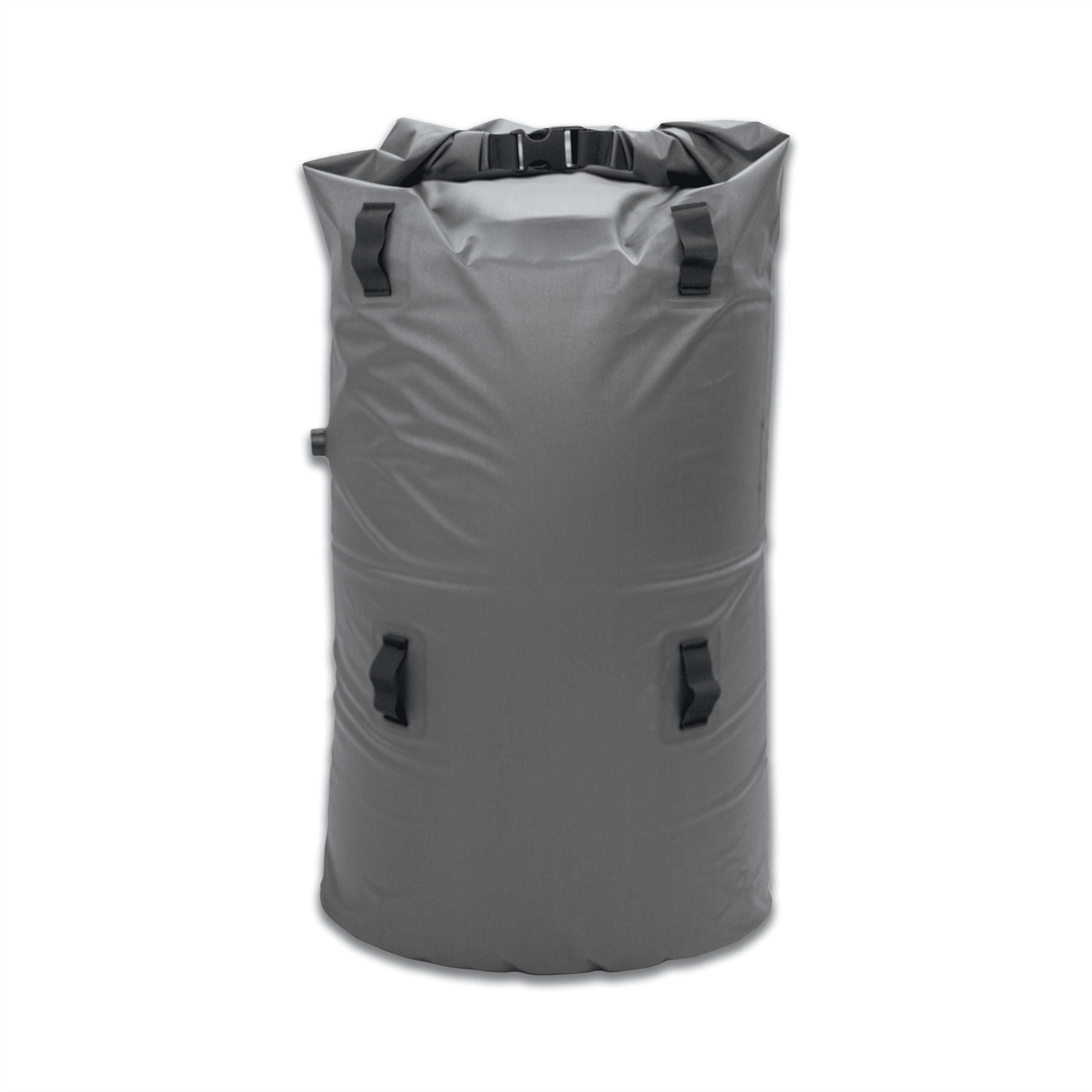 75L Dry Bag closed with lashing points