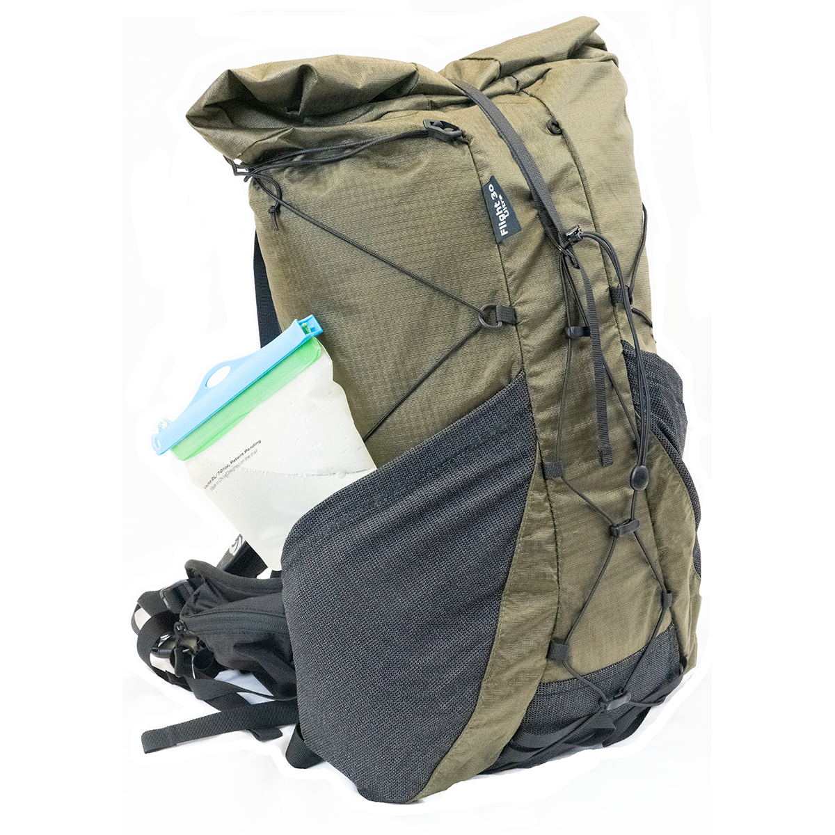 Flight 30 Ultra Running Backpack internal pocket with Vecto