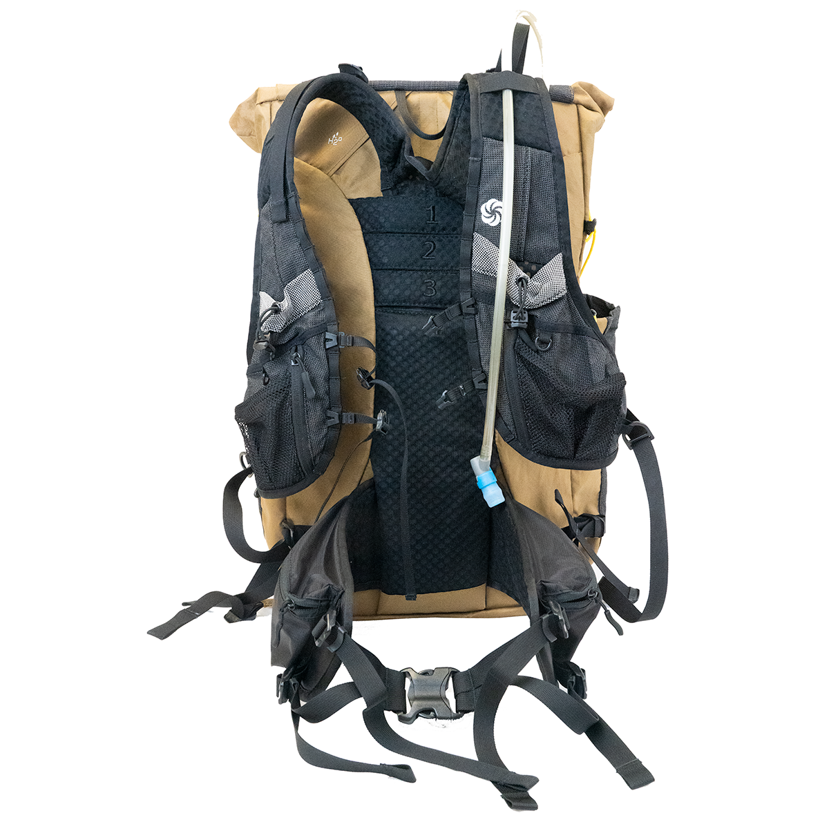 Minimalist V2 Ultralight Backpack hydration tube routing