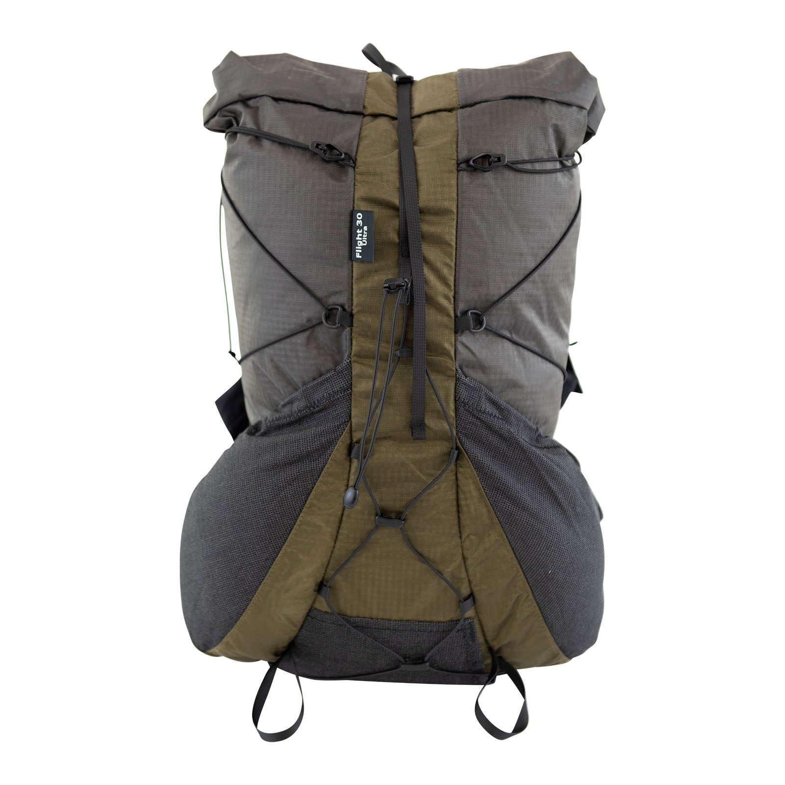 Flight 30 Ultra Running Backpack in Gray/Green