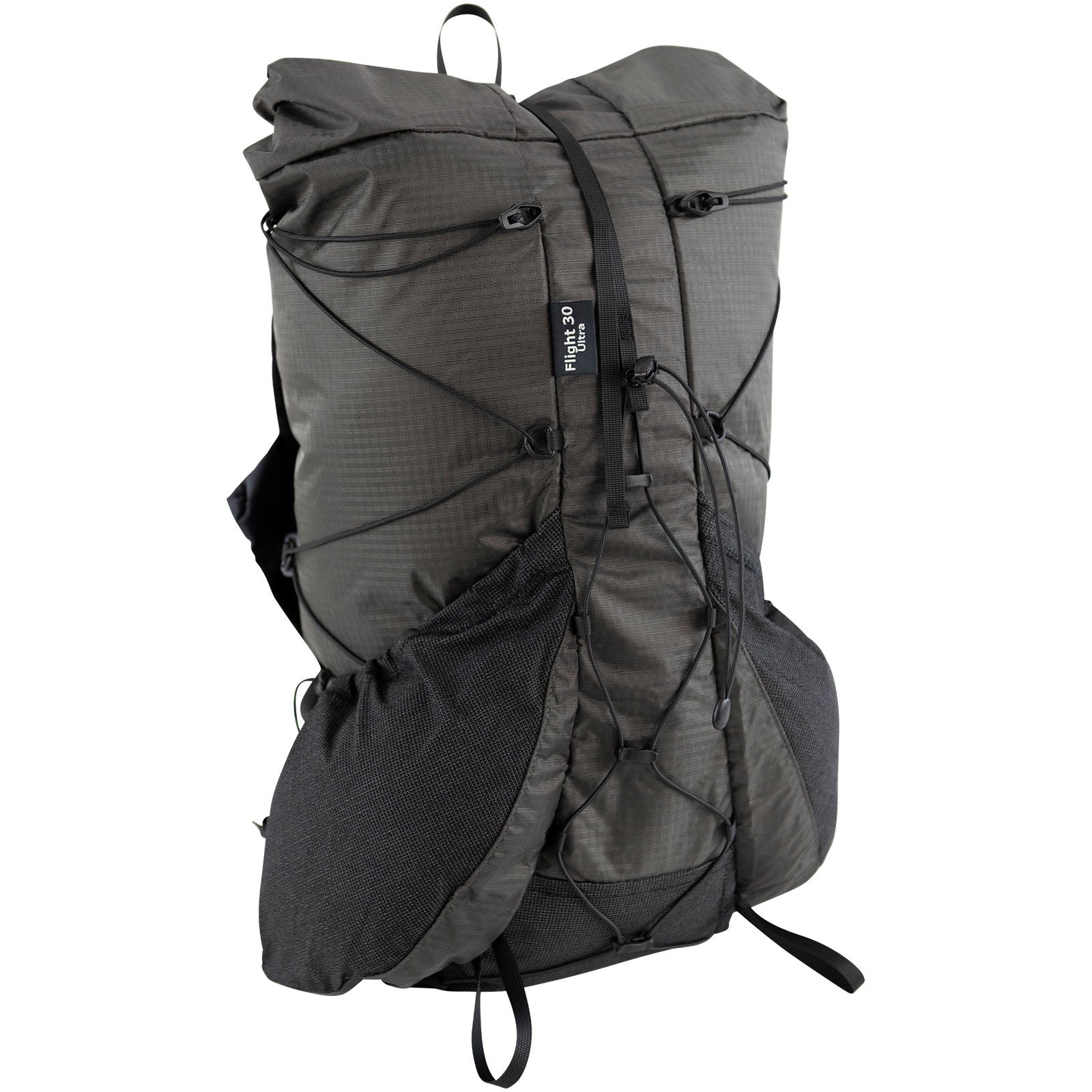 Flight 30 Ultra Running Backpack in Gray/Green