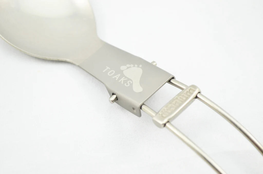 Titanium Folding Spoon - view 4