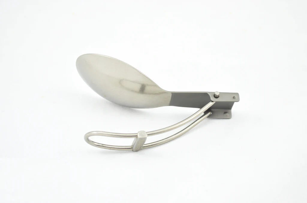 Titanium Folding Spoon - view 2