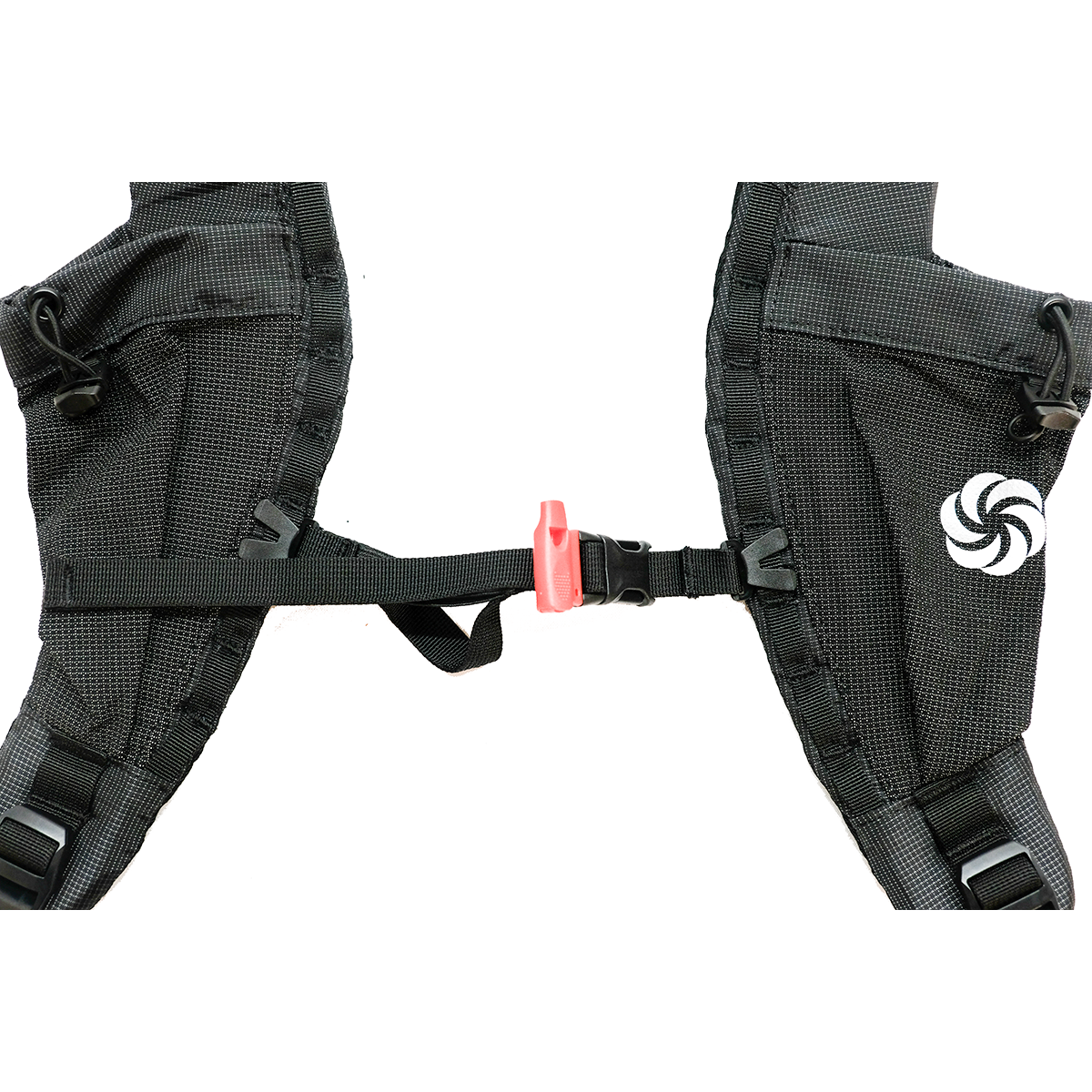 Flight S-Curve Shoulder Harness pocket detail