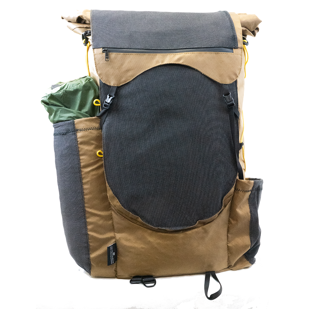 Minimalist V2 Ultralight Backpack internal pocket with tent stored